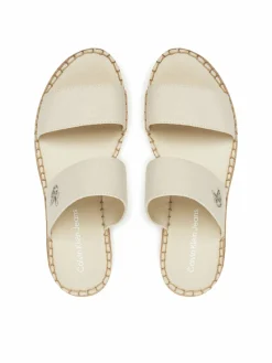 Espadrillas Sporty Rope Mg Lth Webbing YW0YW01704 Beige