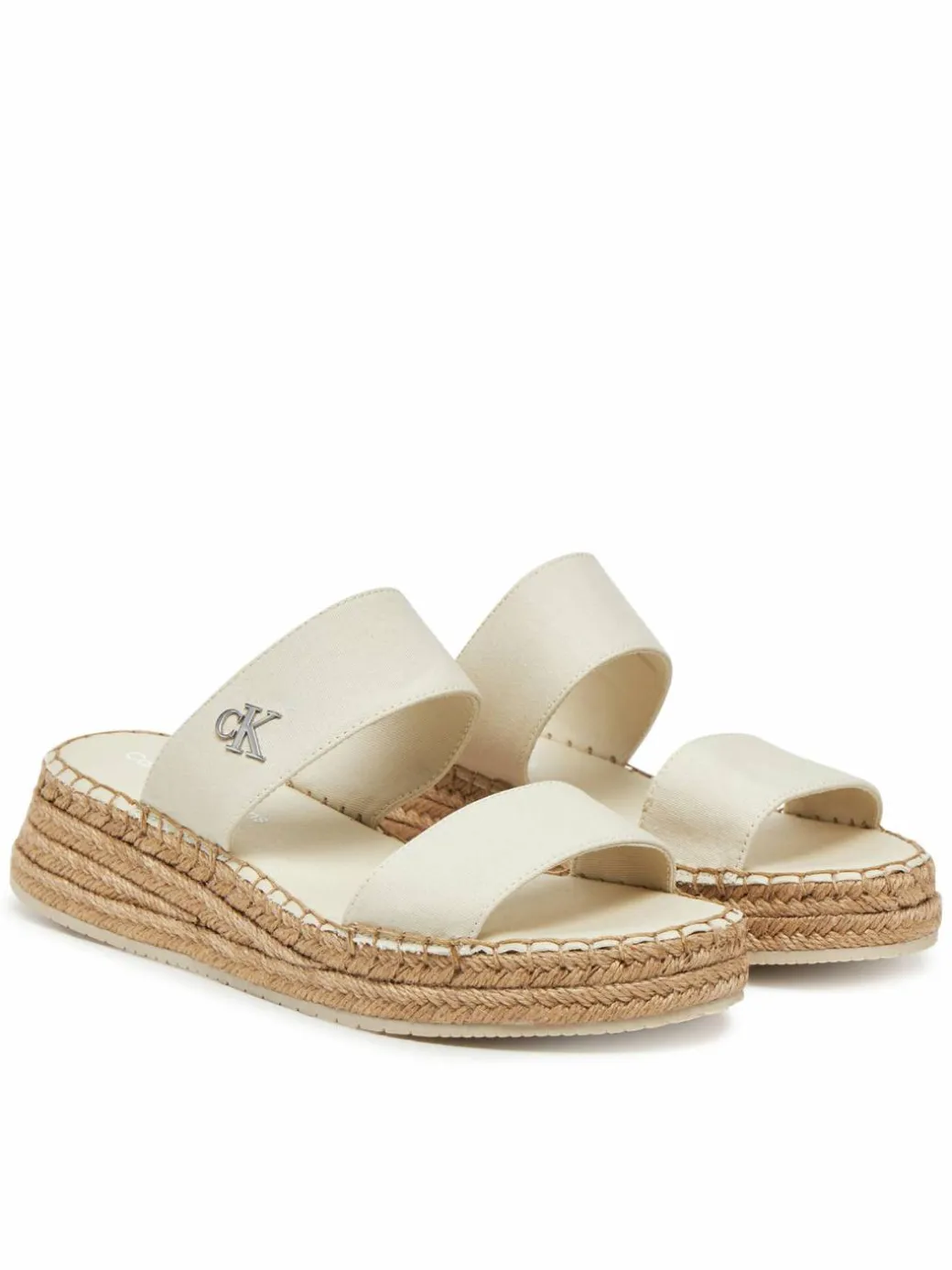 Espadrillas Sporty Rope Mg Lth Webbing YW0YW01704 Beige