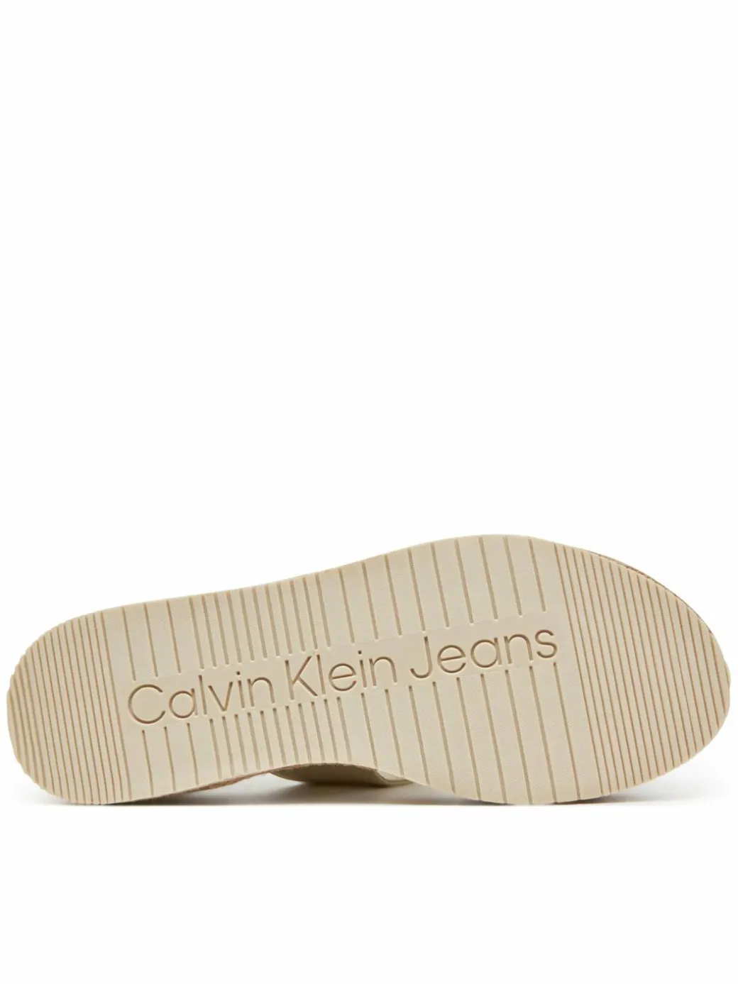 Espadrillas Sporty Rope Mg Lth Webbing YW0YW01704 Beige