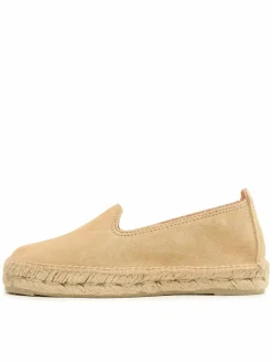 Espadrillas Suede Flat Espadrilles Beige