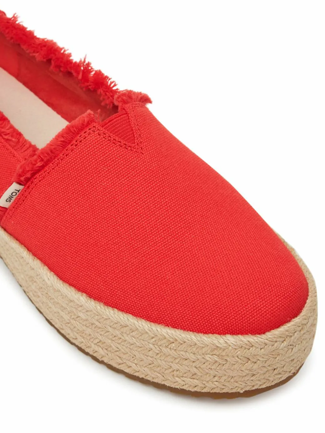 Espadrillas Valencia Platform 10021919 Rosso