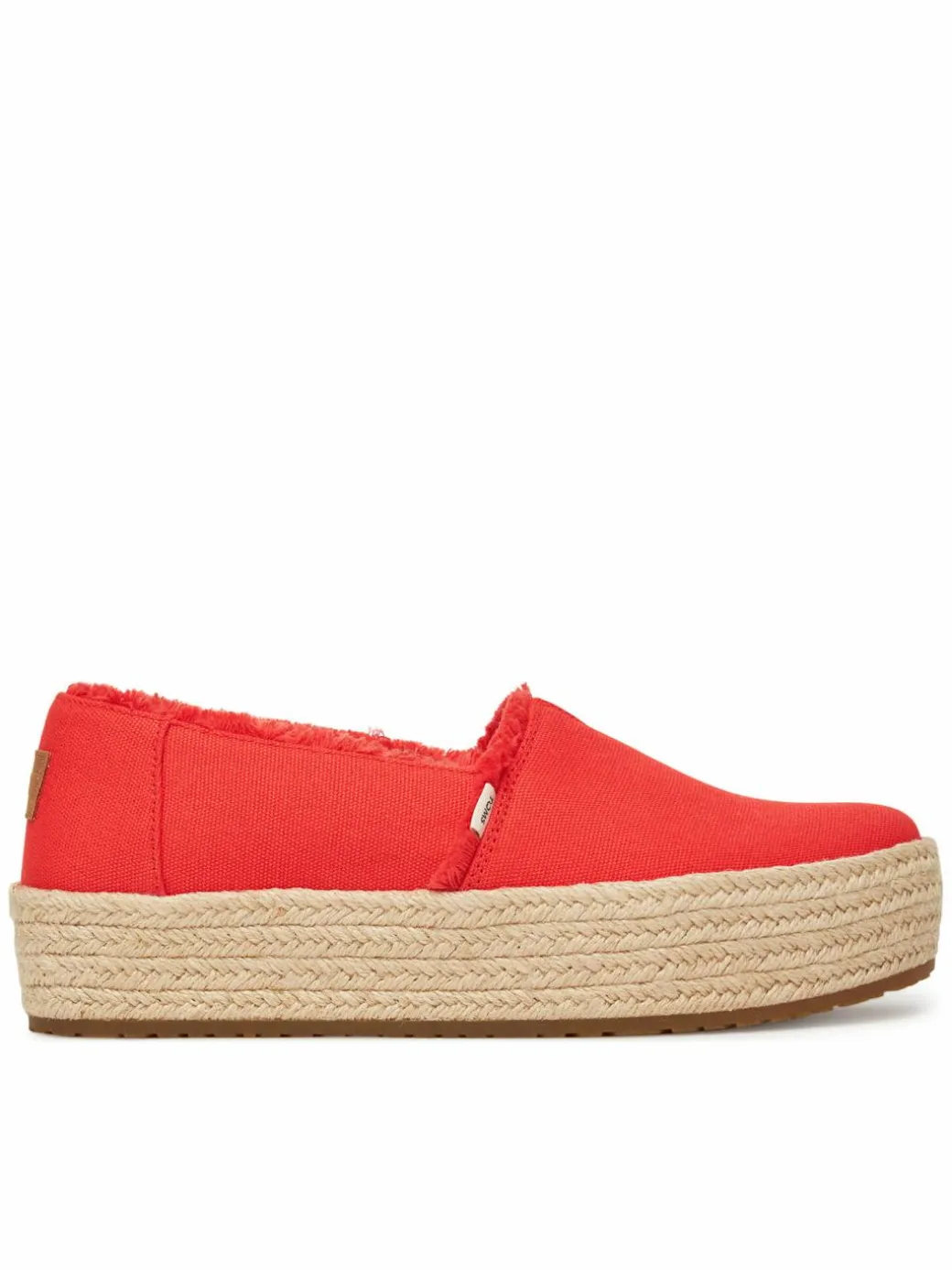 Espadrillas Valencia Platform 10021919 Rosso
