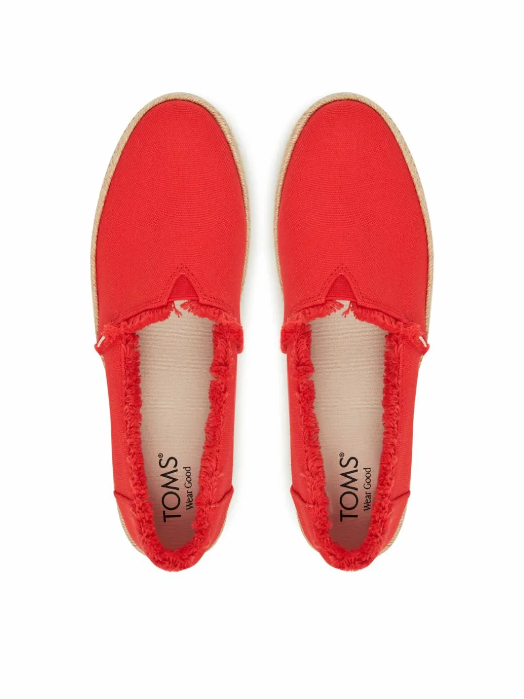 Espadrillas Valencia Platform 10021919 Rosso