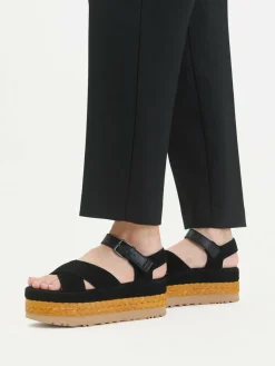 Espadrillas W Aubrey Ankle Strap 1167471 Nero