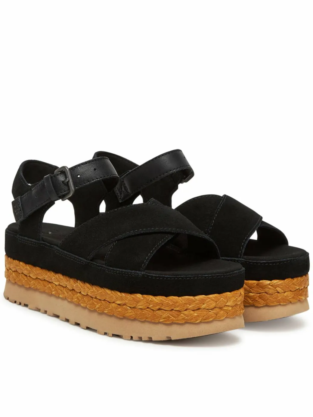 Espadrillas W Aubrey Ankle Strap 1167471 Nero