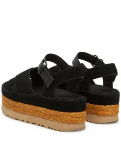 Espadrillas W Aubrey Ankle Strap 1167471 Nero