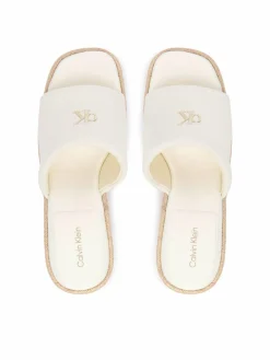 Espadrillas Wedge Espad 70 Canvas Mg HW0HW03282 Crema