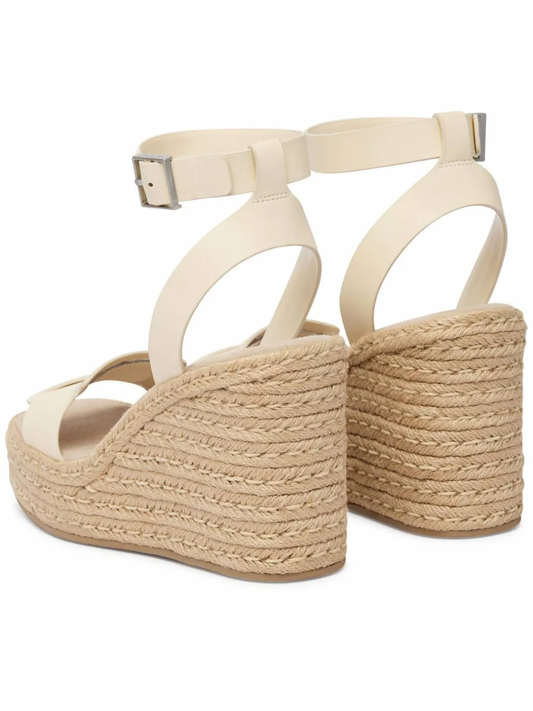 Espadrillas Wedge Espad 70 Embl Lth HW0HW02897 Beige