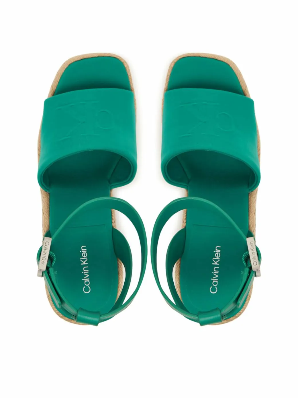Espadrillas Wedge Espad 70 Neopr Mg HW0HW03014 Verde