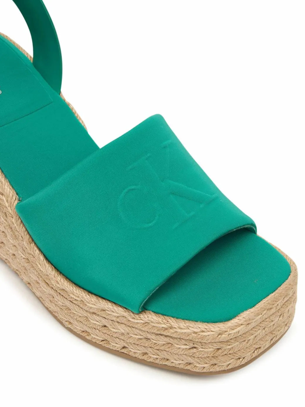 Espadrillas Wedge Espad 70 Neopr Mg HW0HW03014 Verde