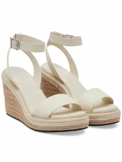 Espadrillas Wedge Sandal 70 - He HW0HW02376 Bianco