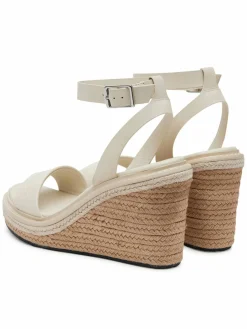 Espadrillas Wedge Sandal 70 - He HW0HW02376 Bianco