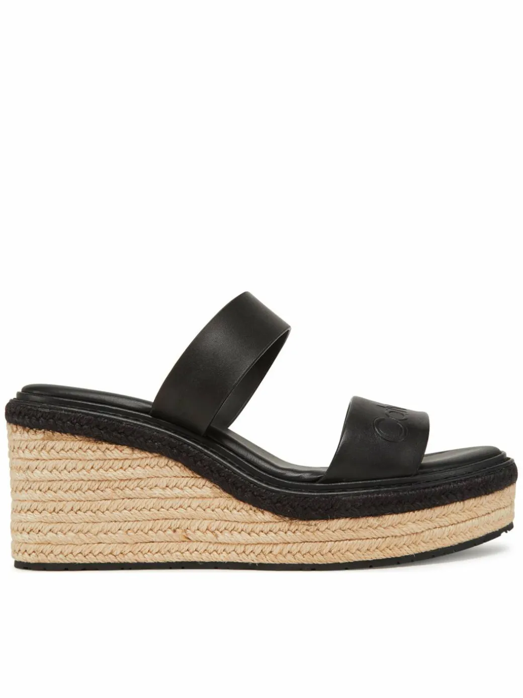 Espadrillas Wedge Sandal 50 - He HW0HW02375 Nero