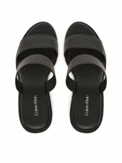 Espadrillas Wedge Sandal 50 - He HW0HW02375 Nero