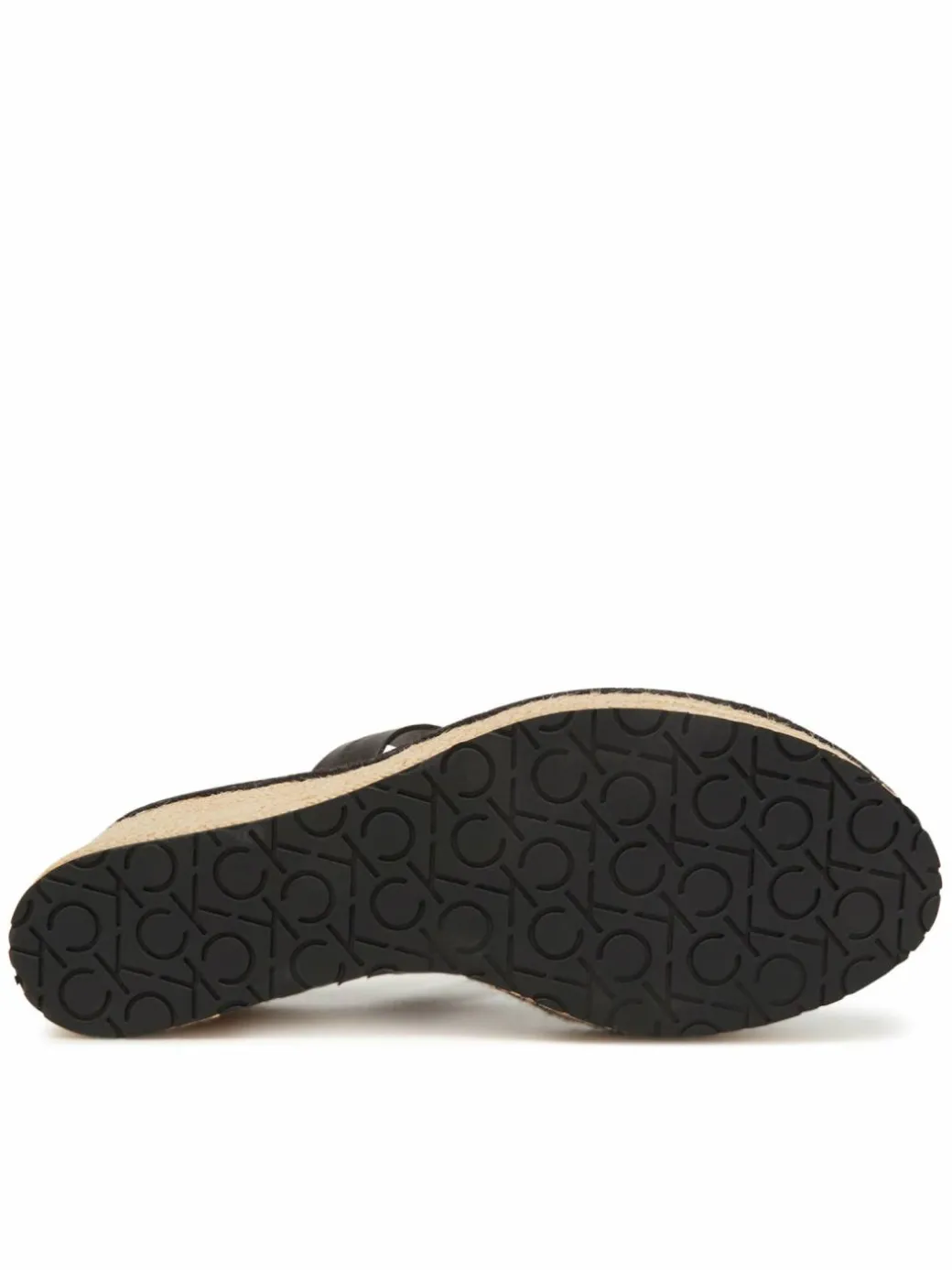 Espadrillas Wedge Sandal 50 - He HW0HW02375 Nero