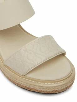 Espadrillas Wedge Sandal 70 - Jacq HW0HW02386 Bianco