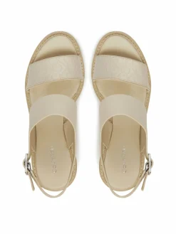 Espadrillas Wedge Sandal 70 - Jacq HW0HW02386 Bianco