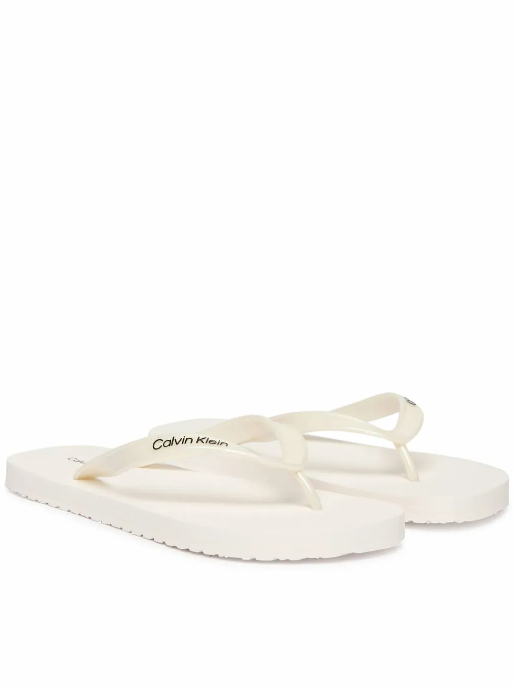Infradito Arwa - Metallic Pearlised Flip Flops HW0HW02956 Bianco