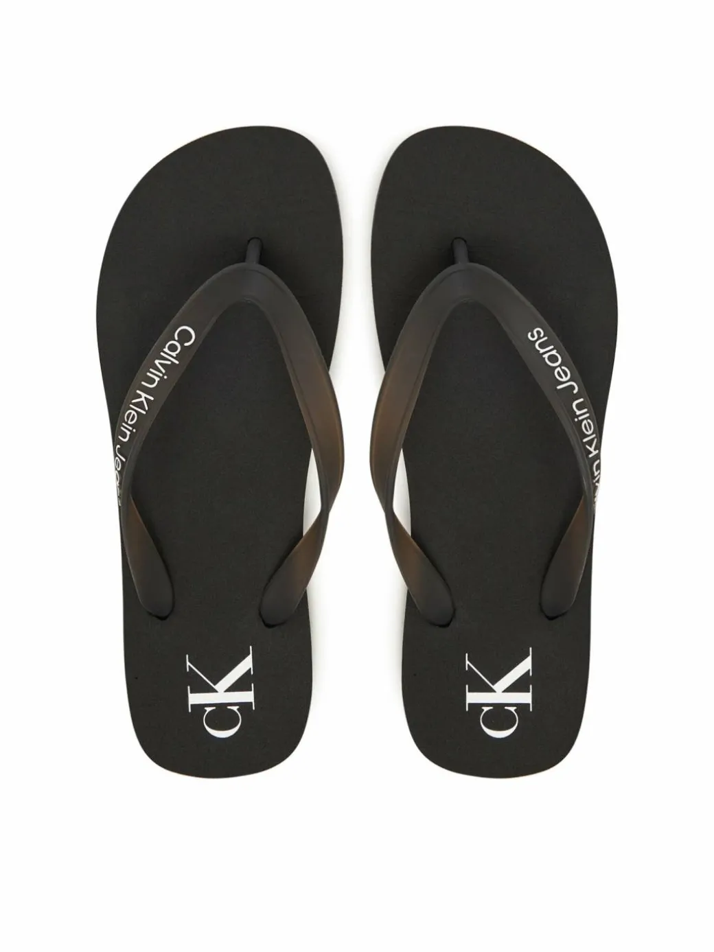 Infradito Beach Sandal Transparent Tpu YW0YW01829 Nero