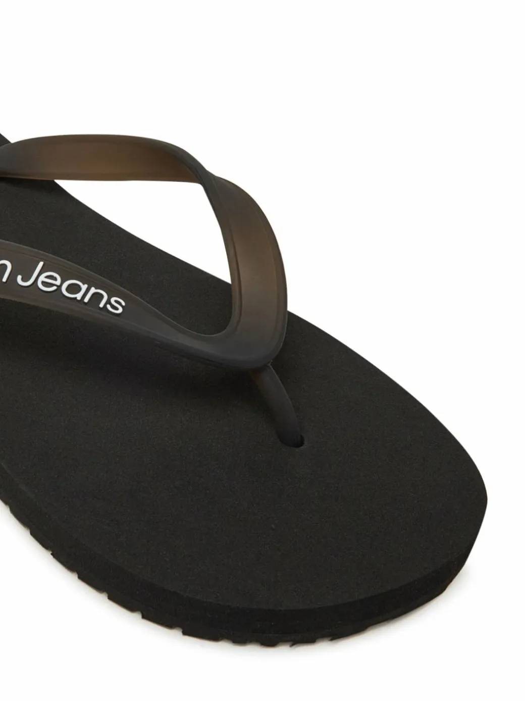 Infradito Beach Sandal Transparent Tpu YW0YW01829 Nero