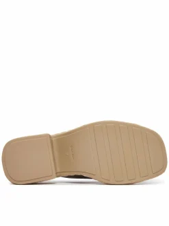 Infradito Block Heel Espa 50 Thong Lth HW0HW02902 Marrone