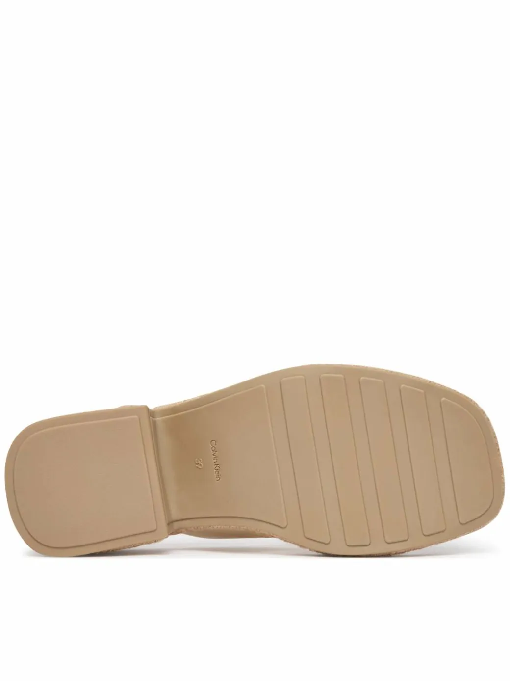 Infradito Block Heel Espa 50 Thong Lth HW0HW02902 Beige