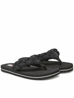 Infradito Braided Thong Beach Sandal EN0EN02877 Nero