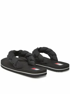 Infradito Braided Thong Beach Sandal EN0EN02877 Nero