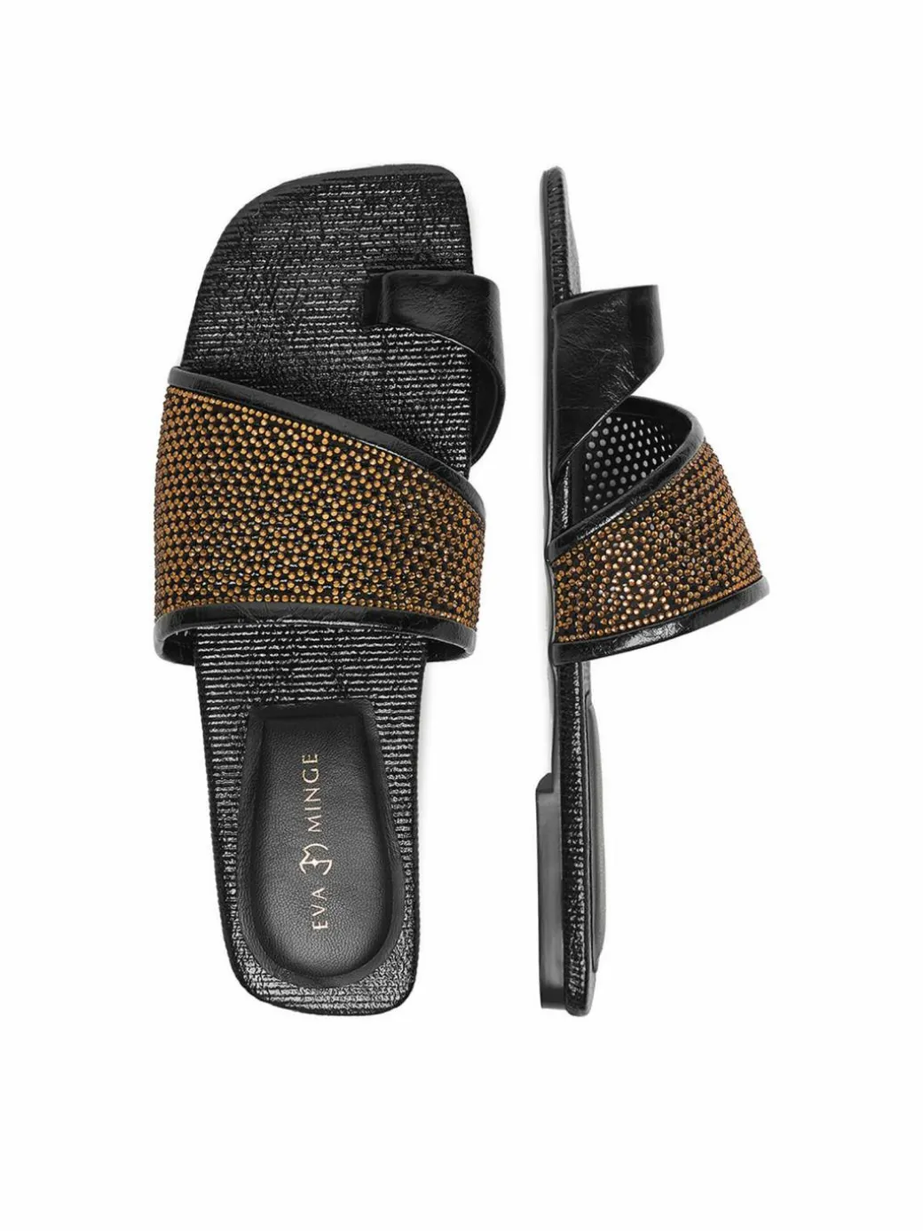 Infradito EO-NIA-V2221-163-1 Nero
