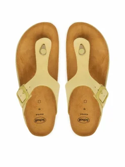 Infradito F01219 Giallo
