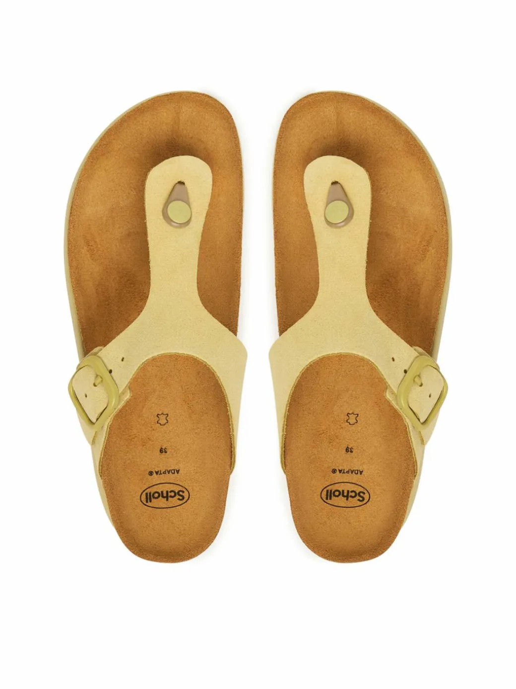 Infradito F01219 Giallo