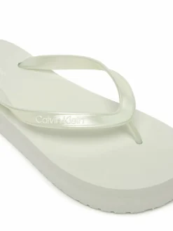 Infradito Flatform Flip Flop Met Tpu HW0HW03120 Bianco