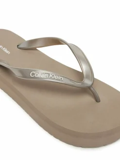 Infradito Flatform Flip Flop Met Tpu HW0HW03120 Oro