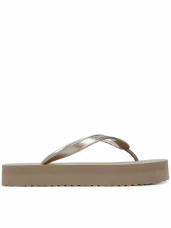 Infradito Flatform Flip Flop Met Tpu HW0HW03120 Oro