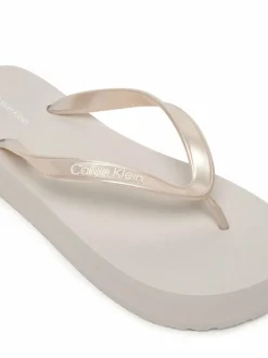Infradito Flatform Flip Flop Met Tpu HW0HW03120 Argento