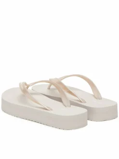 Infradito Flatform Flip Flop Met Tpu HW0HW03120 Argento