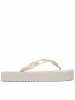 Infradito Flatform Flip Flop Met Tpu HW0HW03120 Argento
