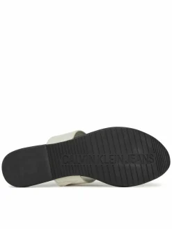 Infradito Flat Sandal Toepost Mg YW0YW01691 Bianco