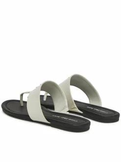 Infradito Flat Sandal Toepost Mg YW0YW01691 Bianco