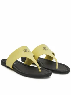 Infradito Flat Sandal Toepost Mg YW0YW01691 Verde