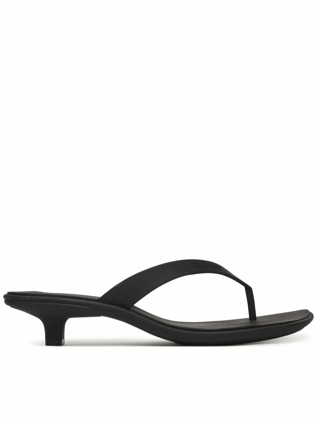 Infradito Flip Flop Kitten Heel Thong Tpu HW0HW02965 Nero