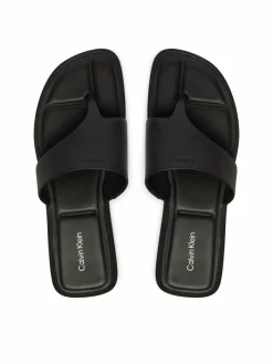 Infradito Leather Toe Post Sandals HW0HW02866 Nero
