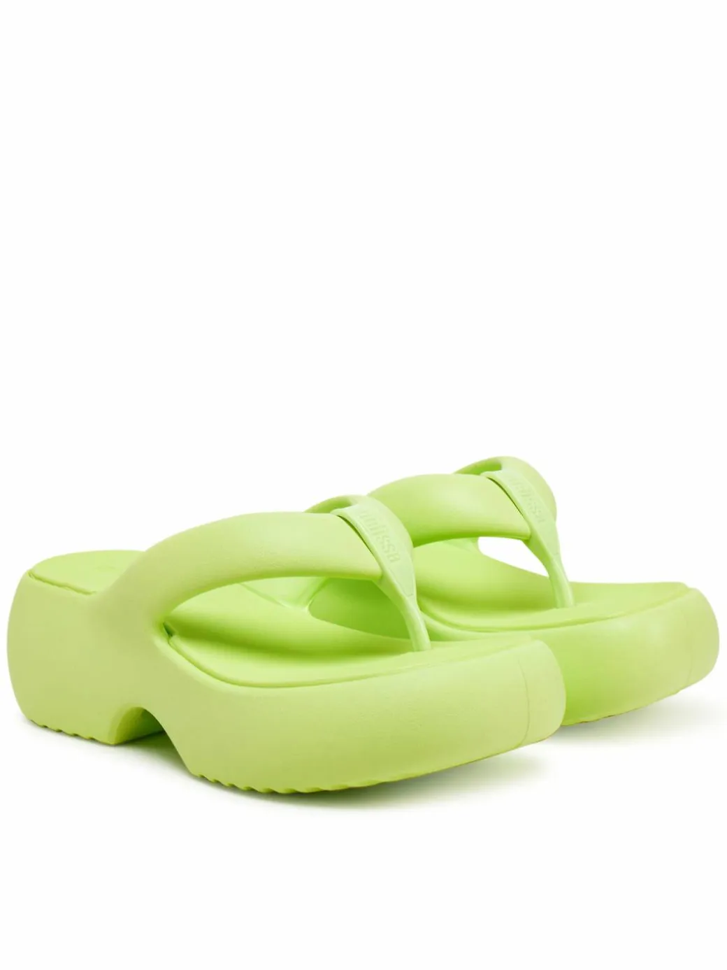 Infradito Melissa Free Fuzzy Platform Ad M 35875 Giallo