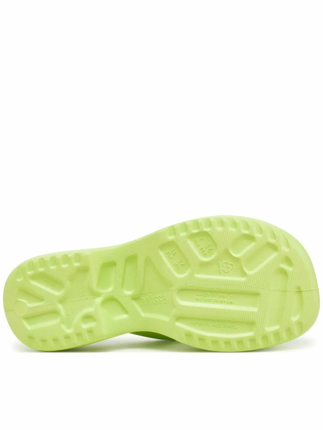 Infradito Melissa Free Fuzzy Platform Ad M 35875 Giallo