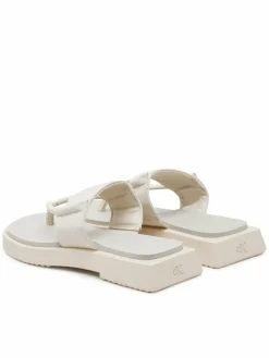 Infradito Sq Low Wedge Sandal Rope YW0YW01717 Beige