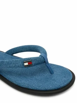 Infradito Tjw Padded Denim Casual Sandal EN0EN03021 Blu