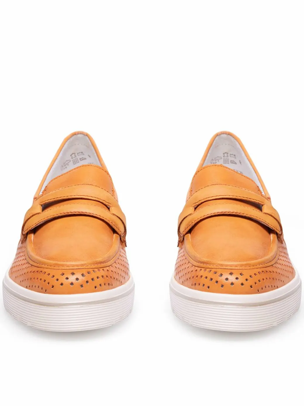 Loafers D1H03-38 Arancione
