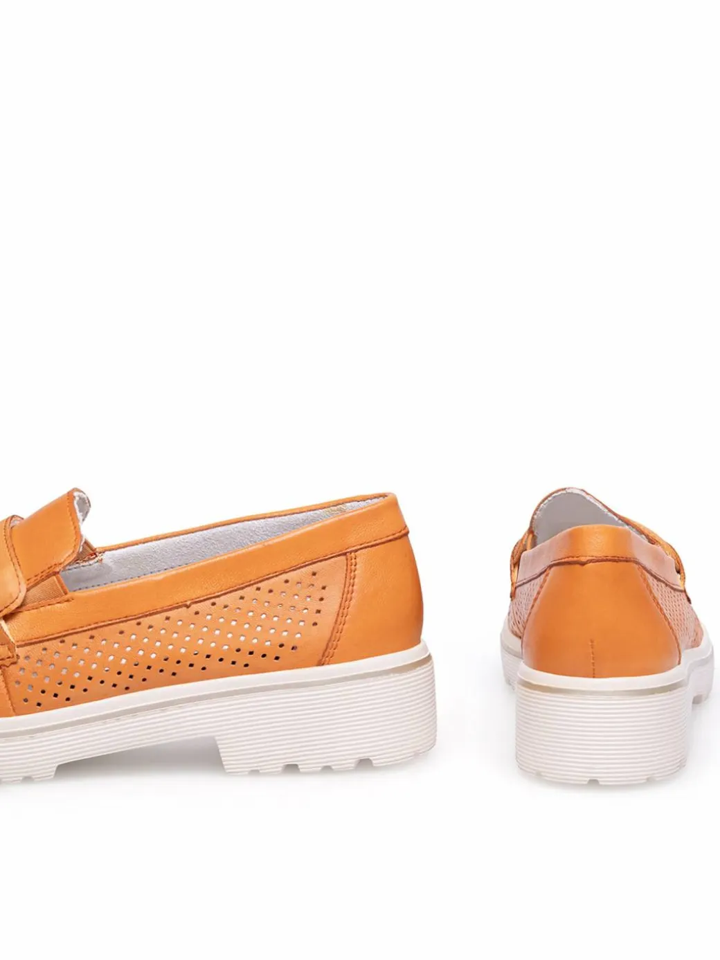 Loafers D1H03-38 Arancione