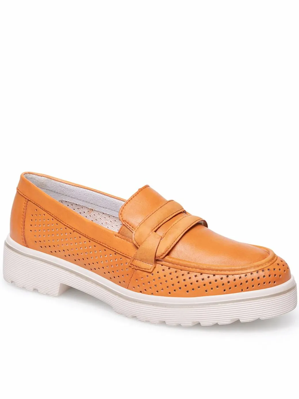 Loafers D1H03-38 Arancione