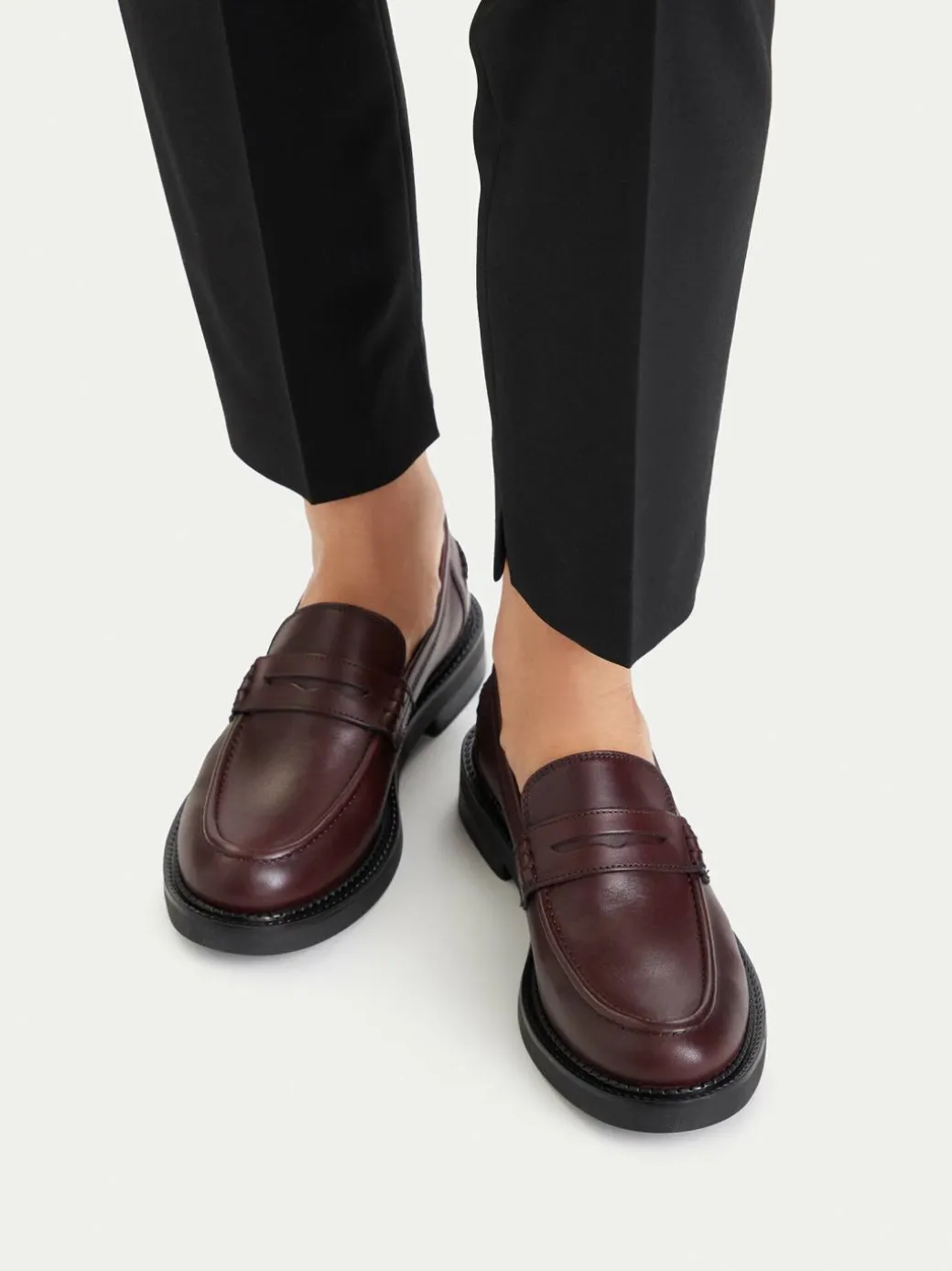 Loafers D Serilda D56WYE 43 C7357 Bordeaux